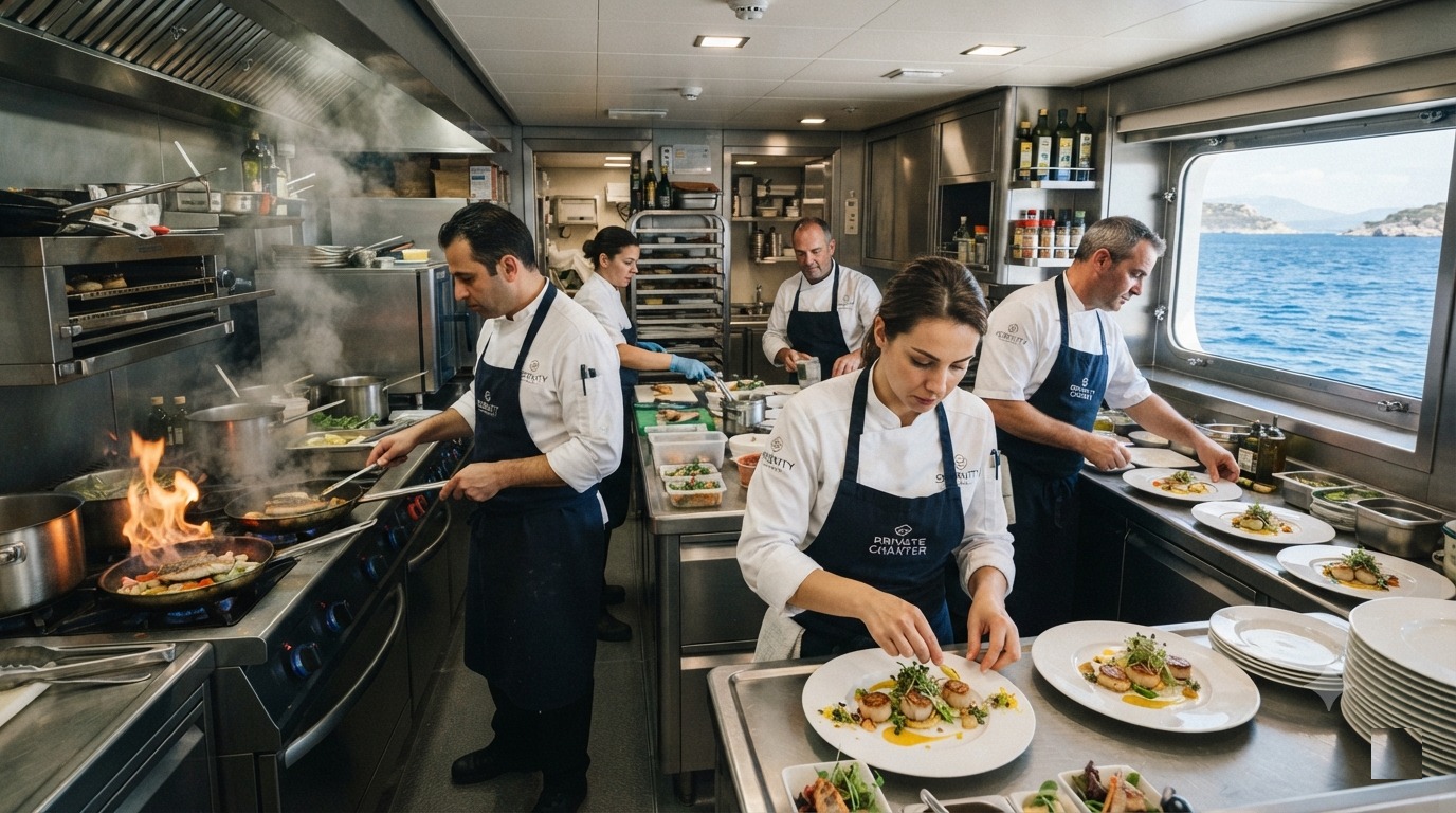 Charter Yacht Galley Solutions — The Superyacht Galley